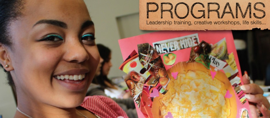 "I believe in young women telling their stories. Empowerment is the first step." - Imani Sims Programs